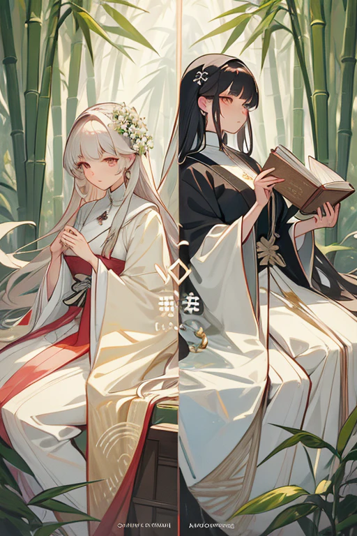ปกนิยายเรื่อง เมื่อดอกไผ่บาน