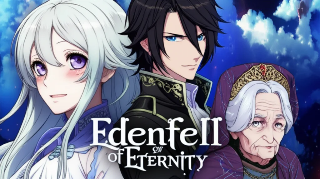 ปกนิยายเรื่อง เอเดนเฟลแห่งนิรันดร์